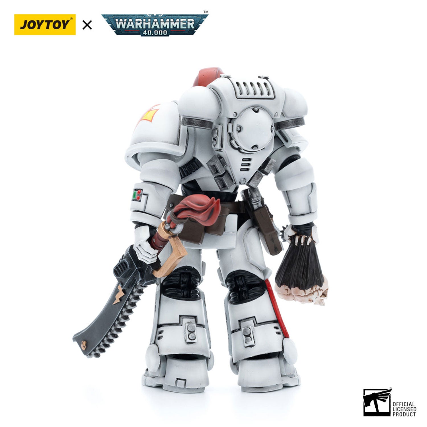 JOYTOY Warhammer 40K White Scars Assault lntercessor Sergeant Tsendbaatar figure