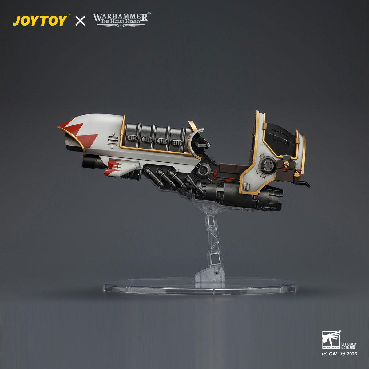 JOYTOY Horus Heresy White Scars Legion Shamshir Jetbike figure