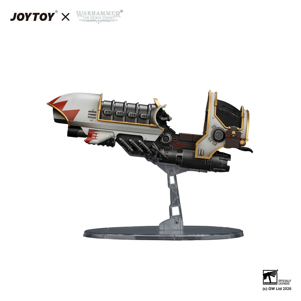 JOYTOY Horus Heresy White Scars Legion Shamshir Jetbike figure