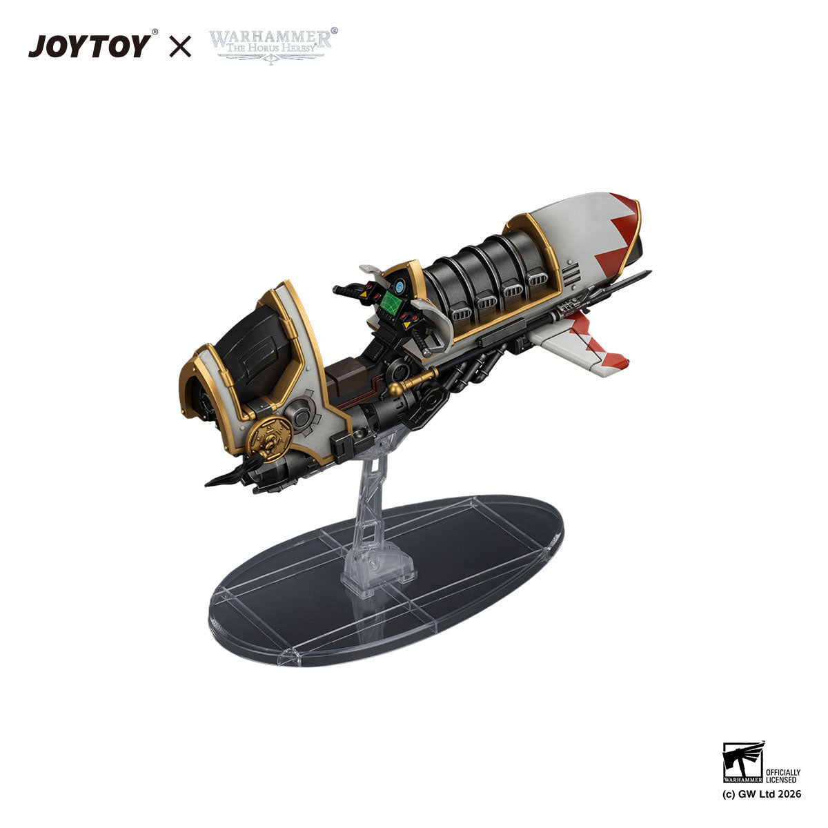 JOYTOY Horus Heresy White Scars Legion Shamshir Jetbike figure