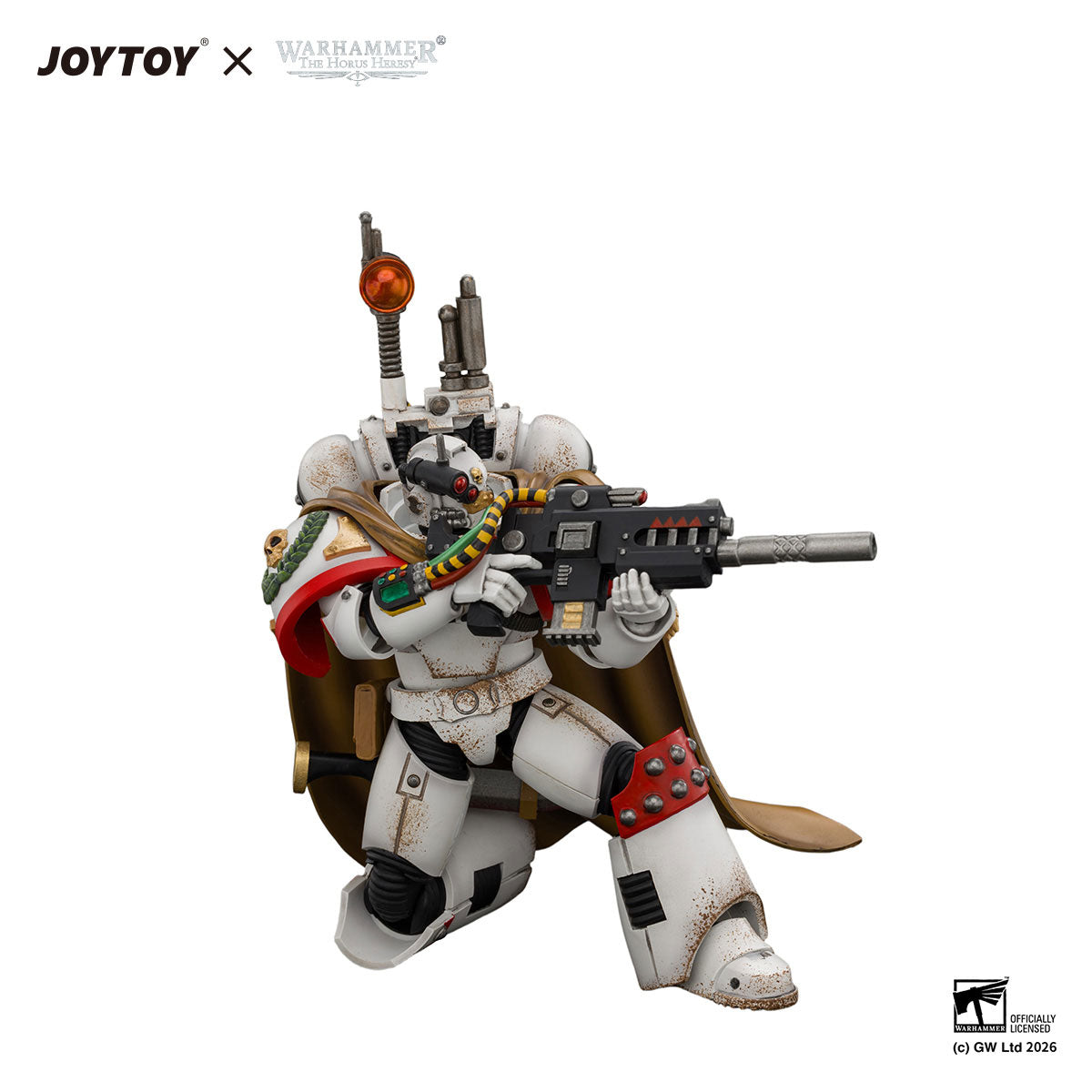 JOYTOY Horus Heresy White Scars Legion Vigilator figure