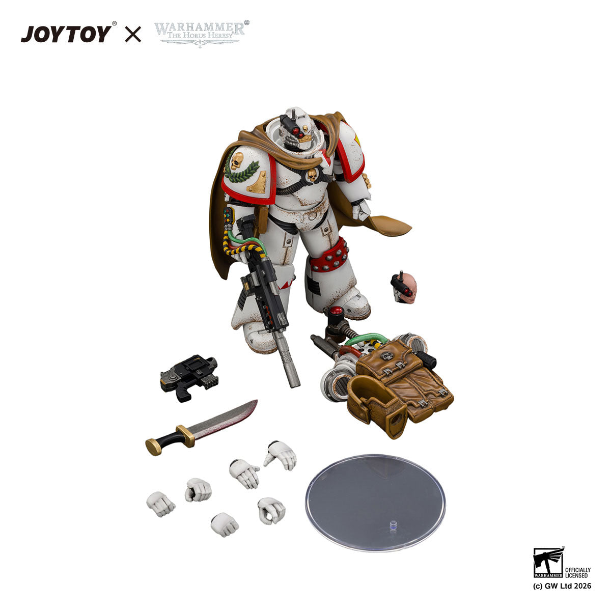 JOYTOY Horus Heresy White Scars Legion Vigilator figure