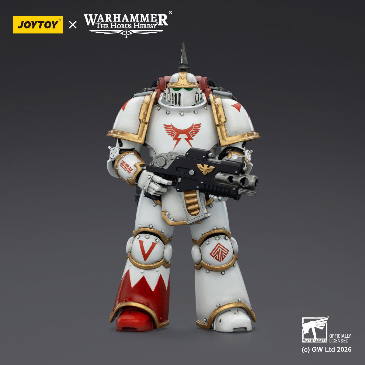 JOYTOY Horus Heresy White Scars MKIll Tactical Legionary figure