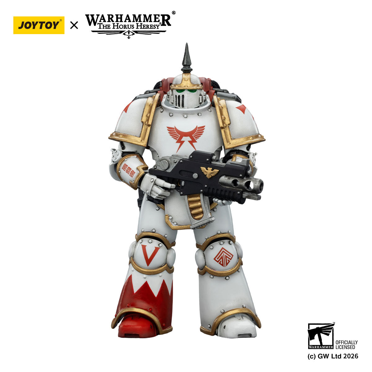 JOYTOY Horus Heresy White Scars MKIll Tactical Legionary figure