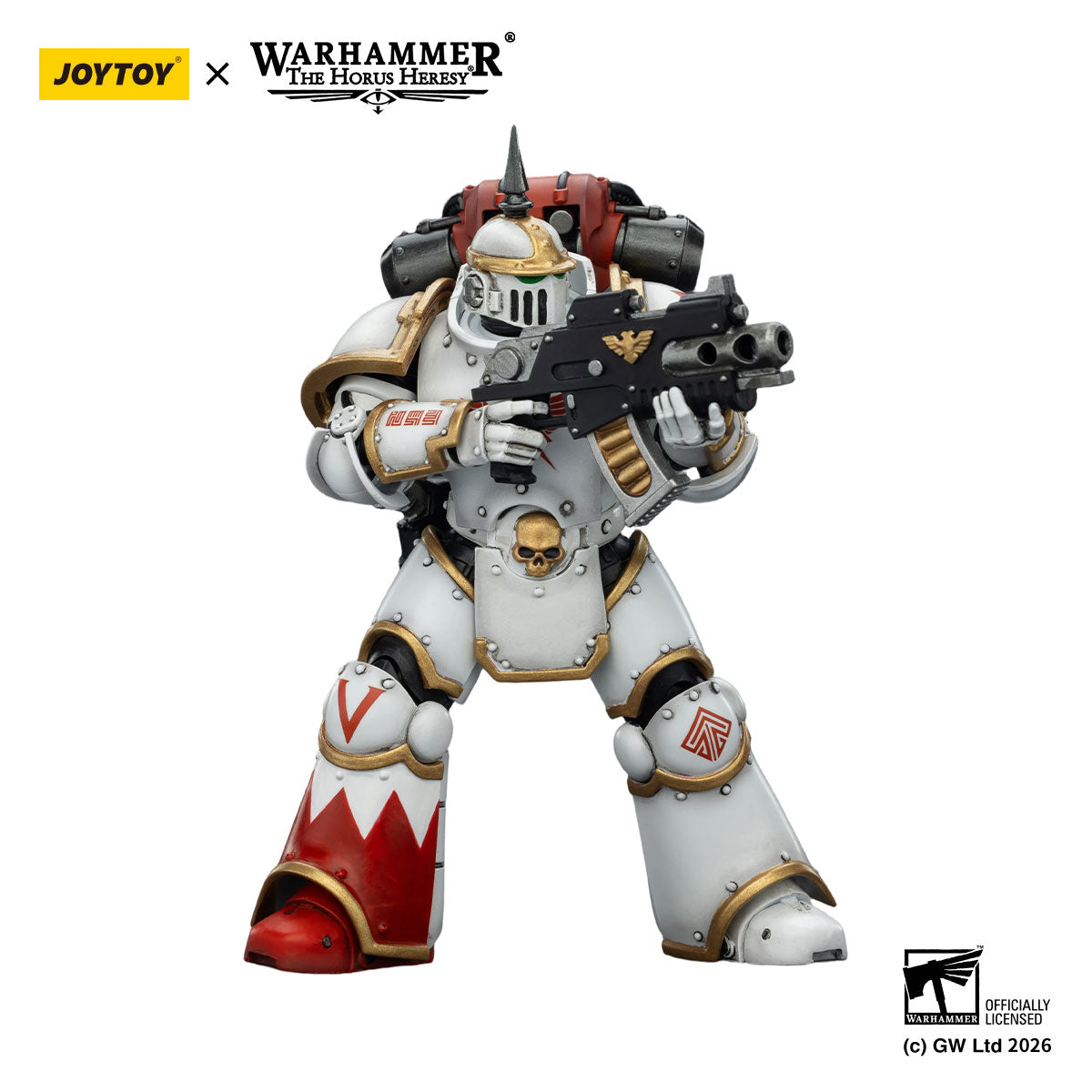 JOYTOY Horus Heresy White Scars MKIll Tactical Legionary figure