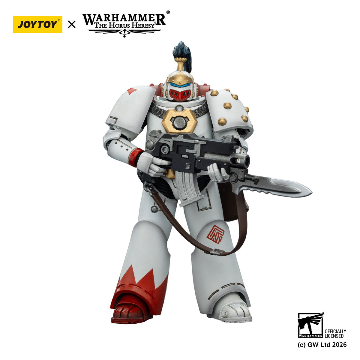 JOYTOY Horus Heresy White Scars MKVI Tactical Legionary figure