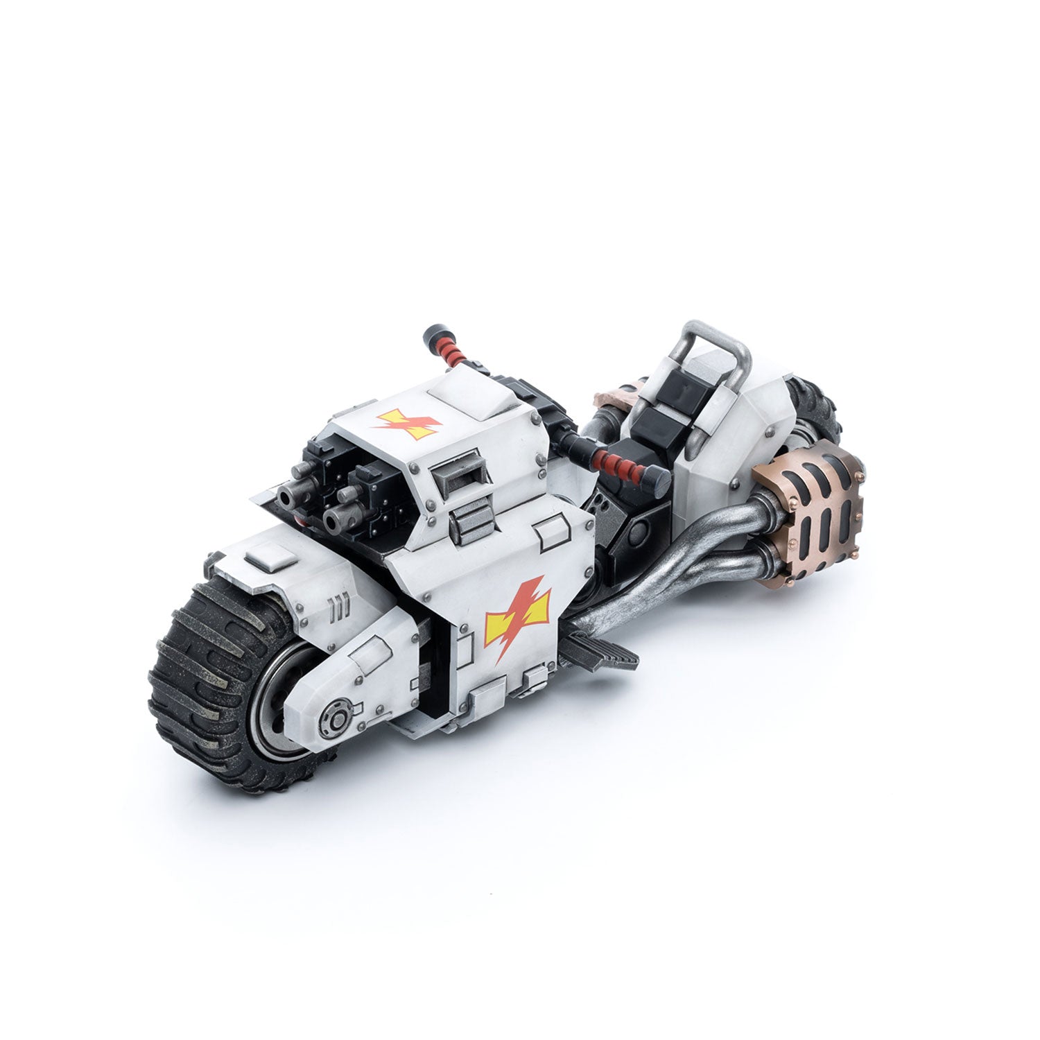 JOYTOY Warhammer 40K White Scars Raider-pattern Combat Bike figure