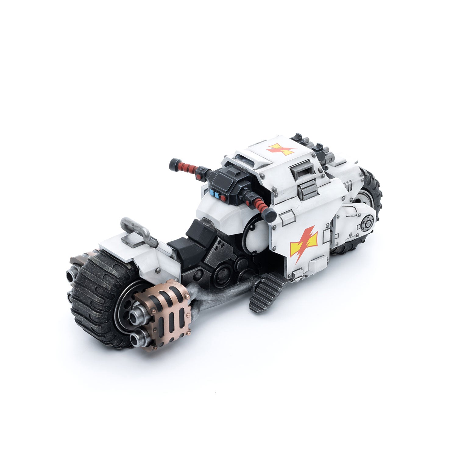 JOYTOY Warhammer 40K White Scars Raider-pattern Combat Bike figure