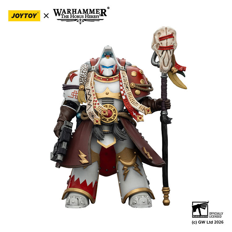 JOYTOY Horus Heresy White Scars Stormseer Consul figure