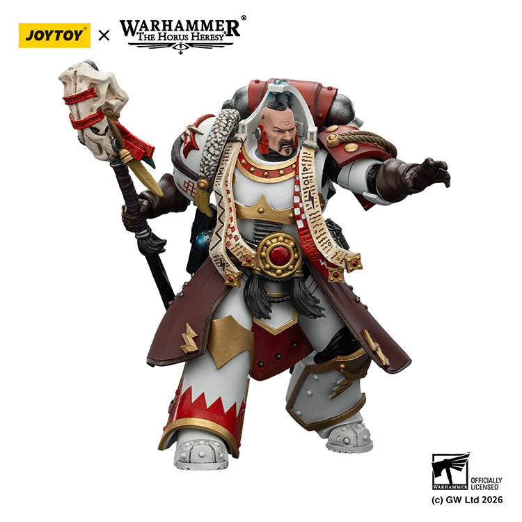 JOYTOY Horus Heresy White Scars Stormseer Consul figure
