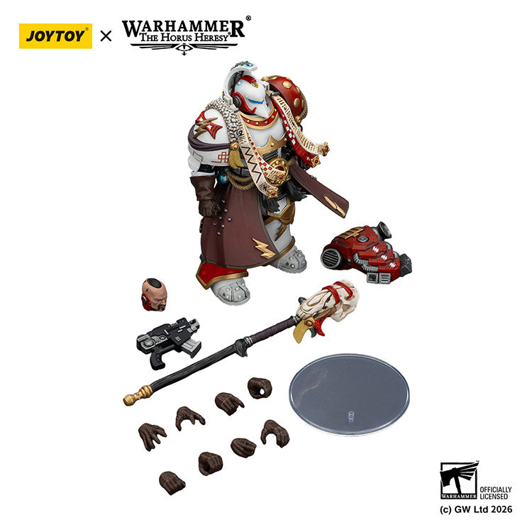 JOYTOY Horus Heresy White Scars Stormseer Consul figure