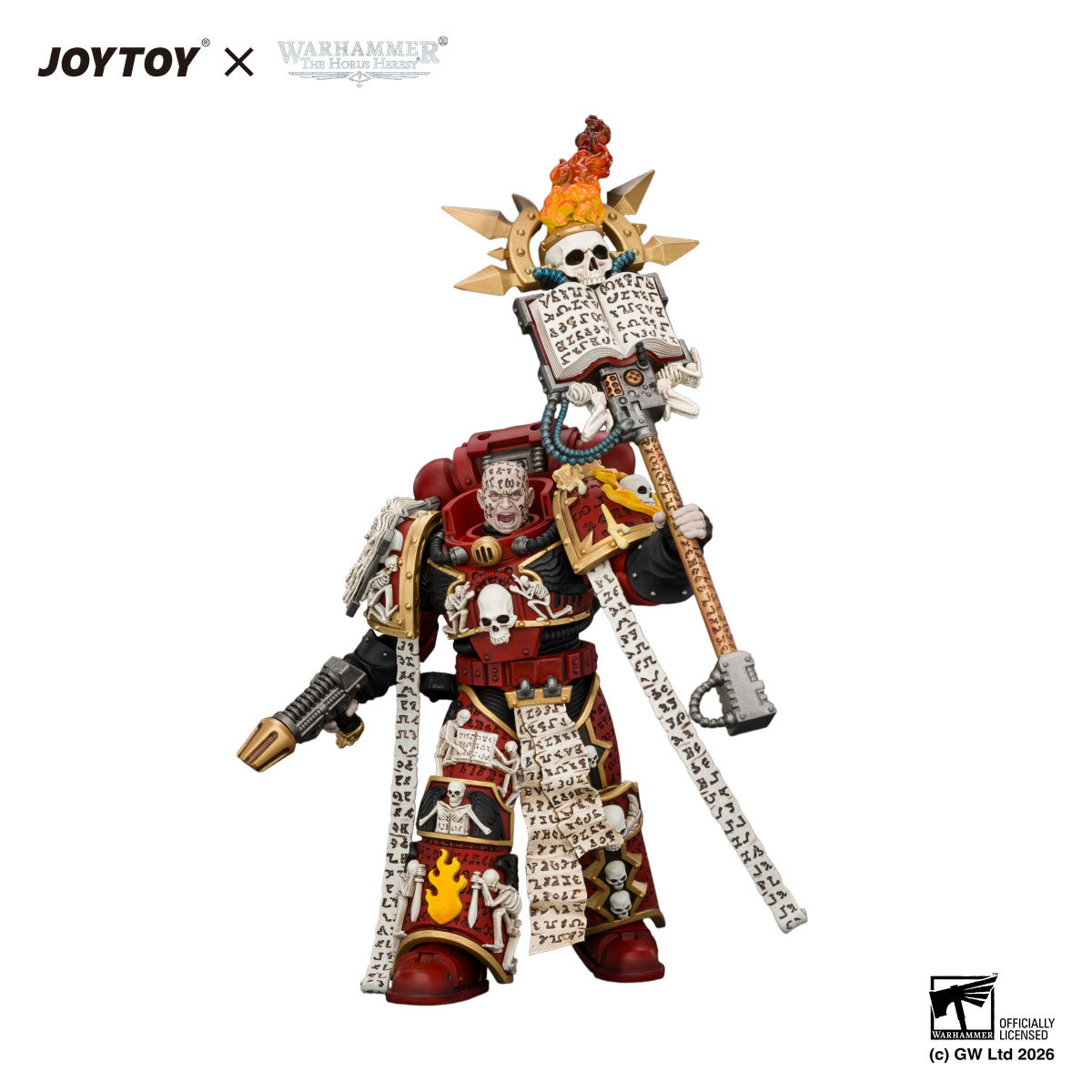 JOYTOY Horus Heresy Word Bearers Erebus,the Dark Apostle figure