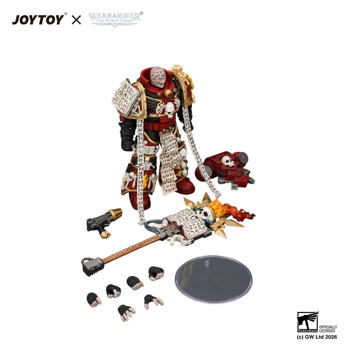 JOYTOY Horus Heresy Word Bearers Erebus,the Dark Apostle figure