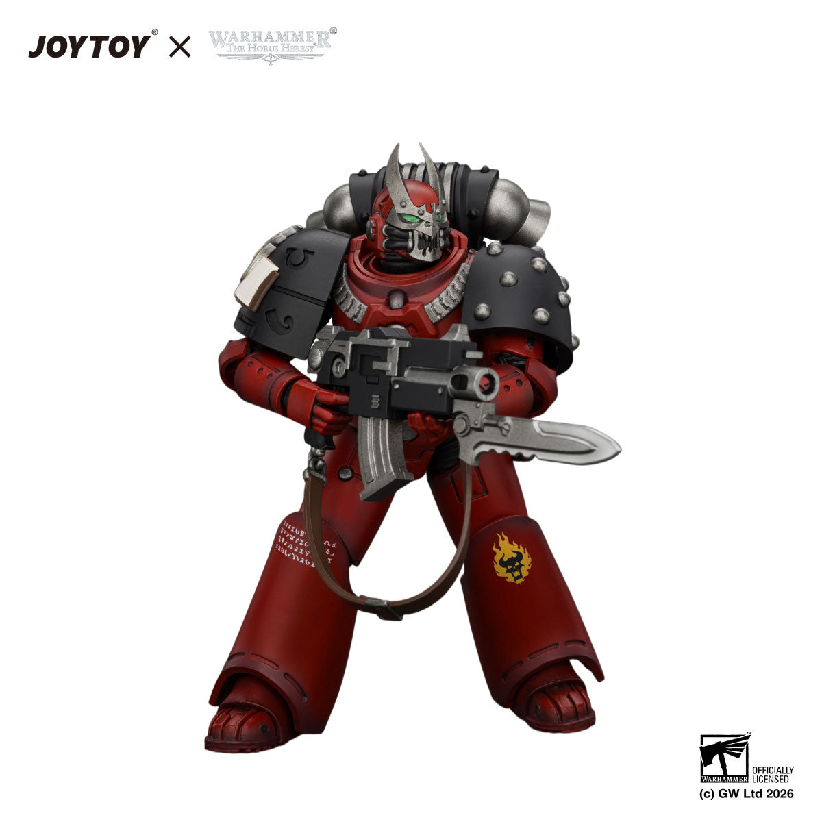 JOYTOY Horus Heresy Word Bearers MKVI Tactical Sergeant figure