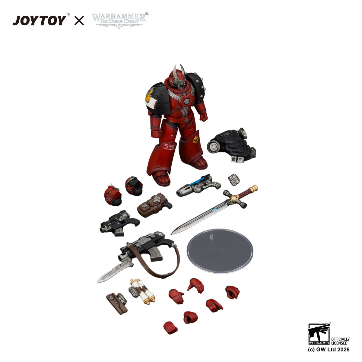 JOYTOY Horus Heresy Word Bearers MKVI Tactical Sergeant figure