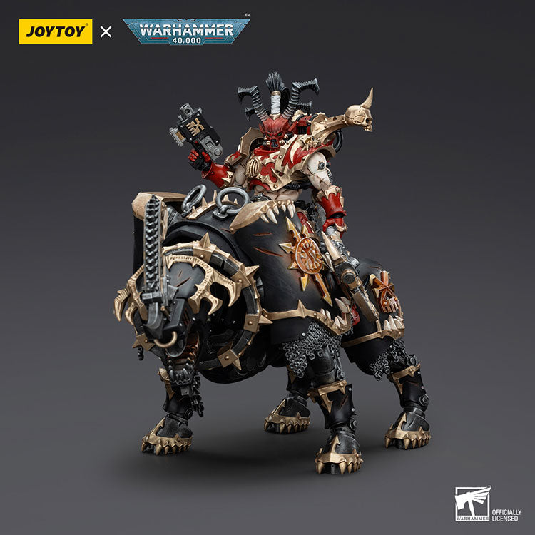 JOYTOY Warhammer 40K World Eaters Lord Invocatus figure