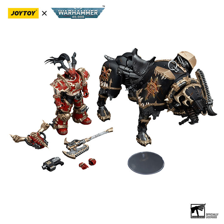 JOYTOY Warhammer 40K World Eaters Lord Invocatus figure