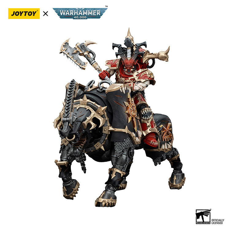 JOYTOY Warhammer 40K World Eaters Lord Invocatus figure