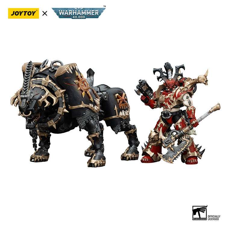JOYTOY Warhammer 40K World Eaters Lord Invocatus figure
