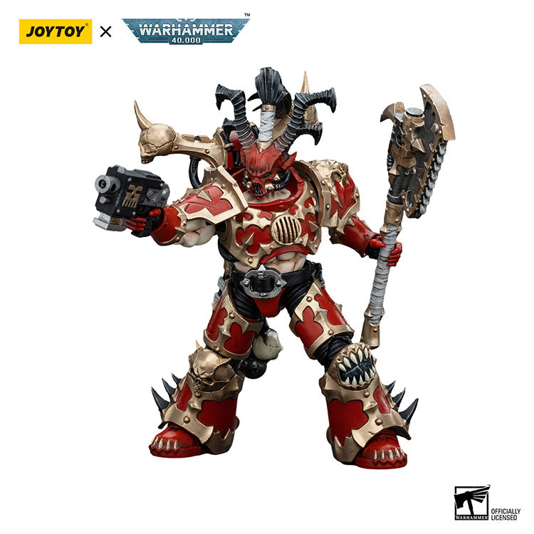 JOYTOY Warhammer 40K World Eaters Lord Invocatus figure