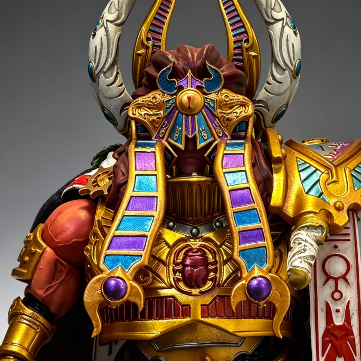 Thousand Sons Magnus the Red Primarch Helmet – Upgrade Part - Image 3