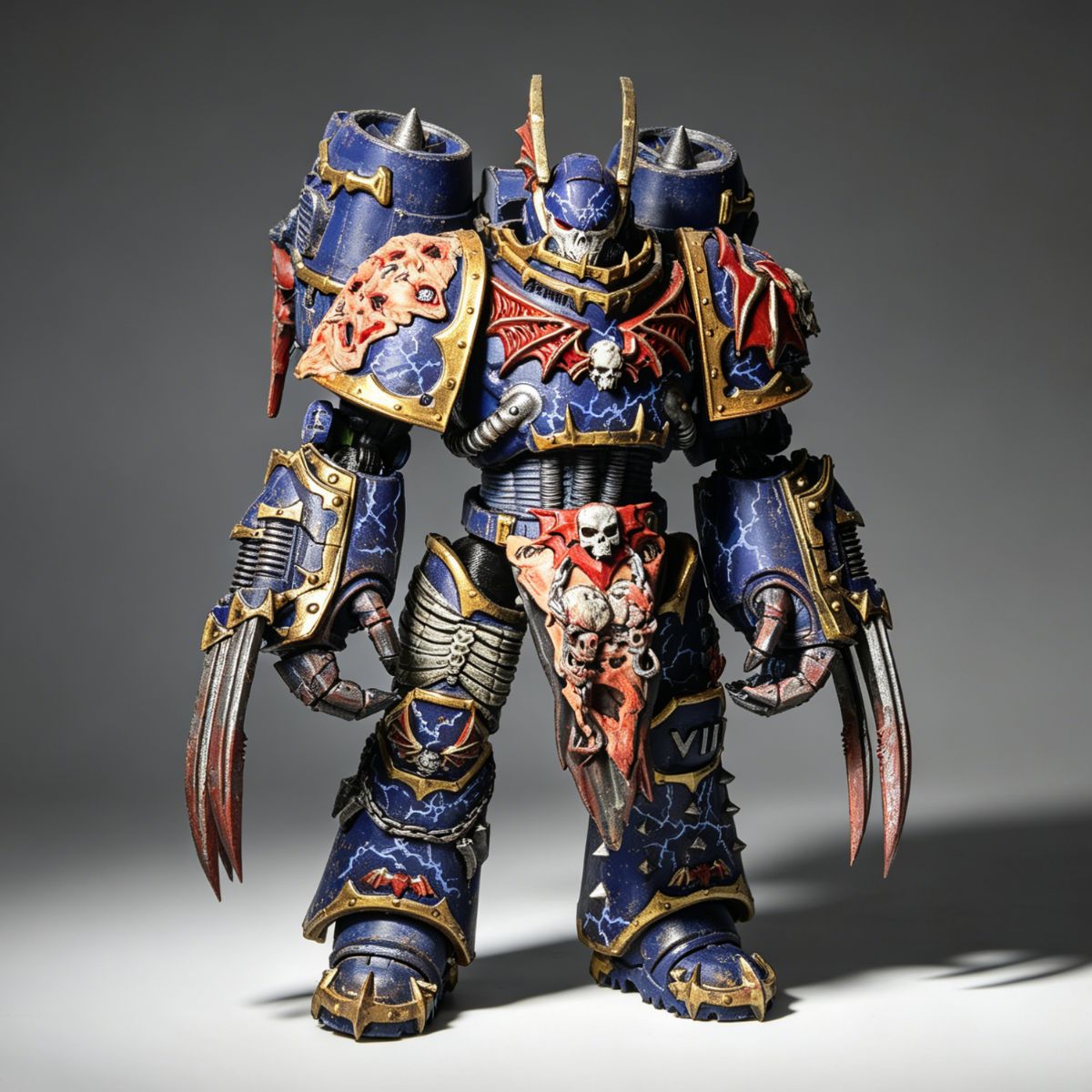 Night Lords with Dual Lightning Claws – Custom Repaint