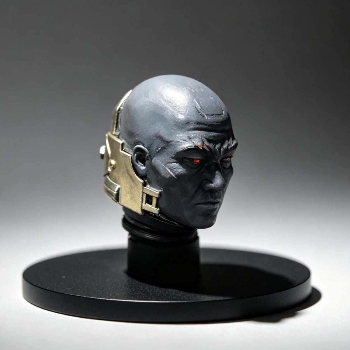 Salamanders Vulkan He'stan Style Unhelmeted Head Sculpt – Upgrade Part - Image 4