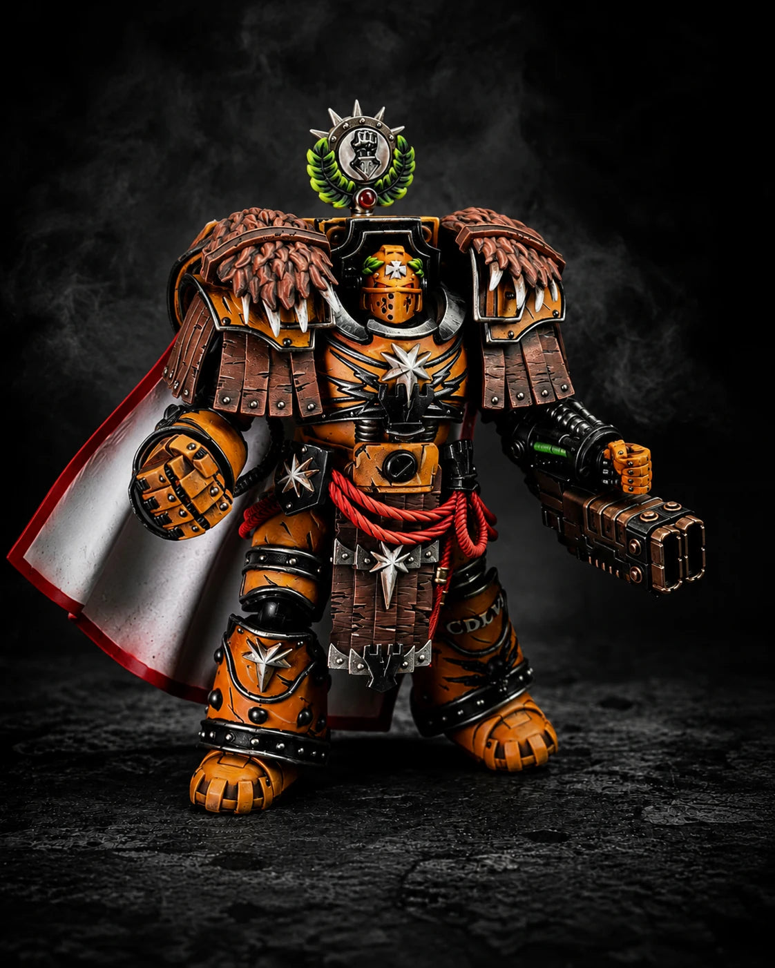 Imperial Fists Lord Castellan Evander Garrius – Black Bastion
