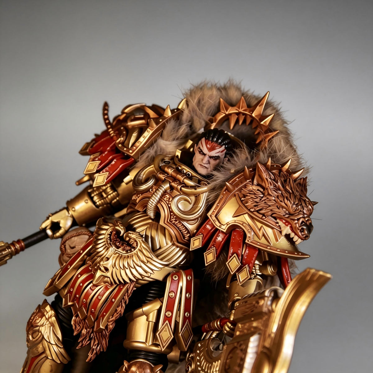 World Eaters Primarch Angron Pre-Daemonhood 30K Horus Heresy 1/18 Scale Custom Action Figure - Image 5