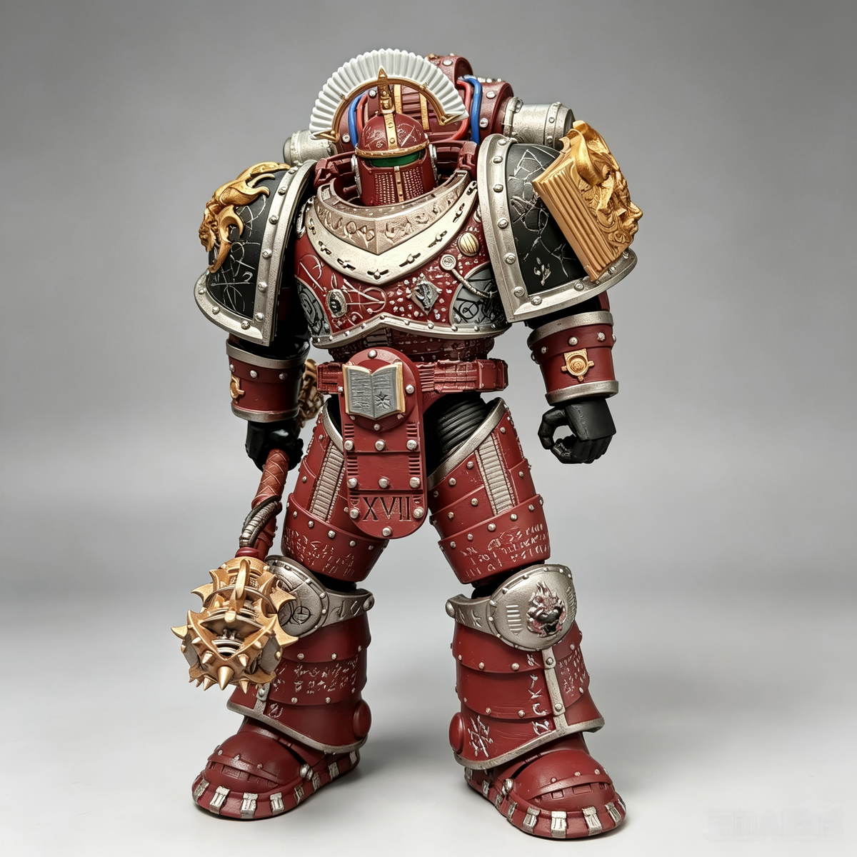 XVII Legion Word Bearers Dark Apostle (1/18) - Custom Figure - Image 3
